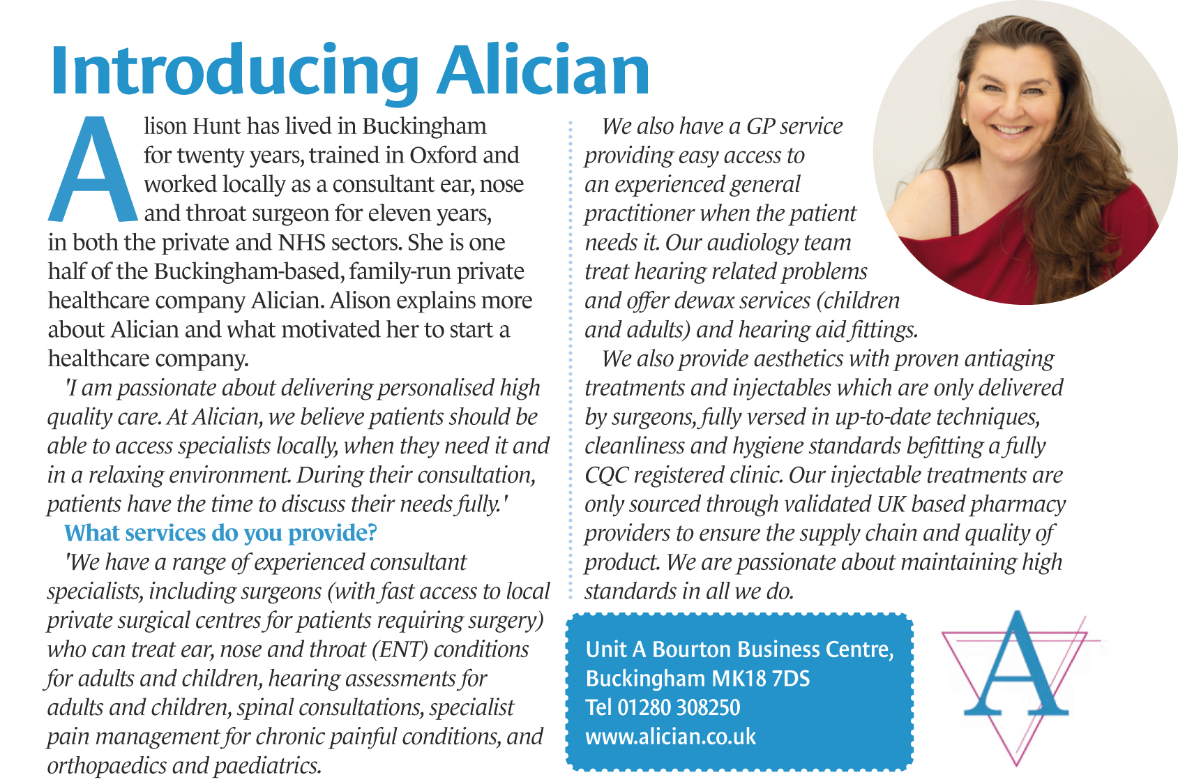 Alician Healthcare AugSept25